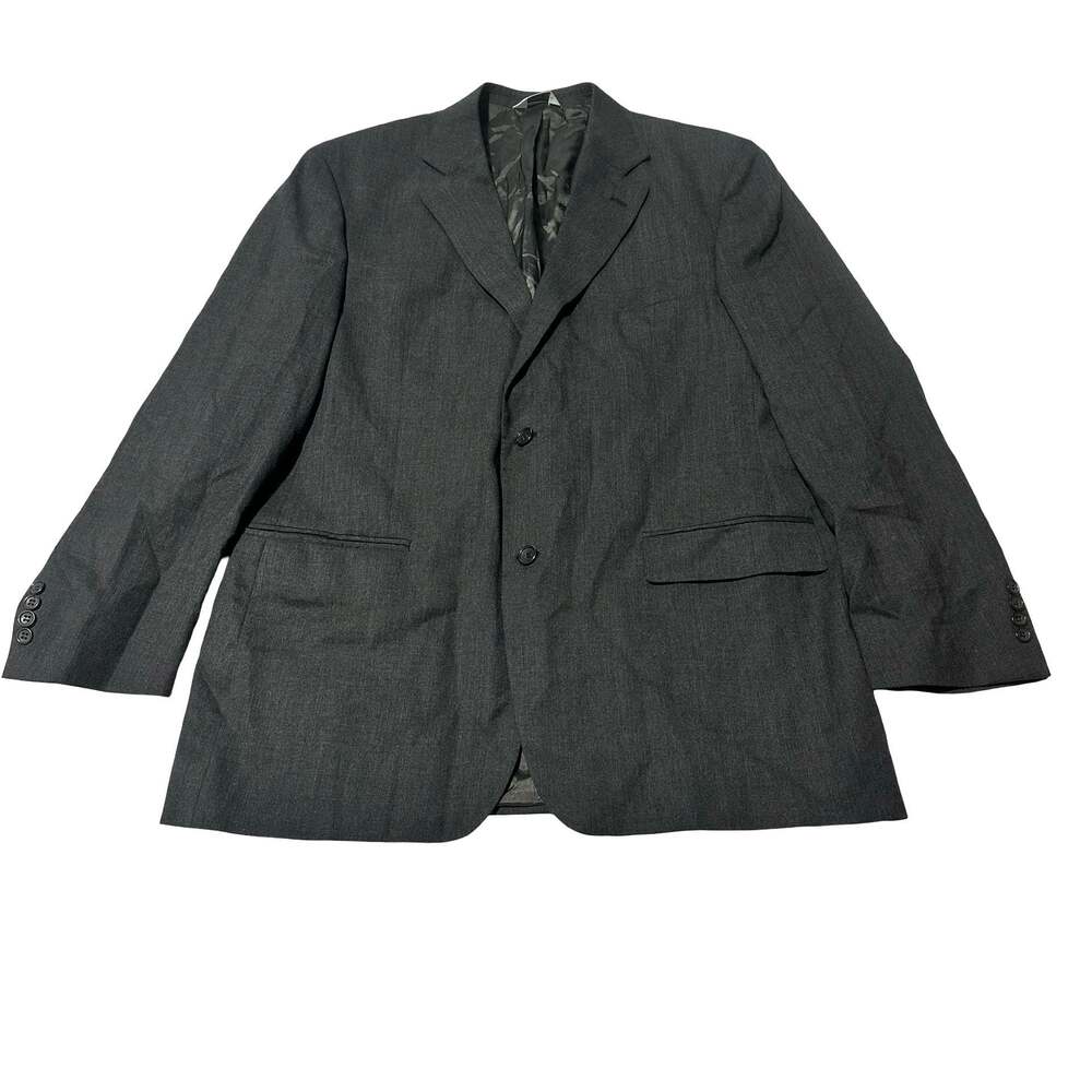 Joseph & Feiss Trio Charcoal Gray Wool Blend Blazer Sport Coat Men’s 46R